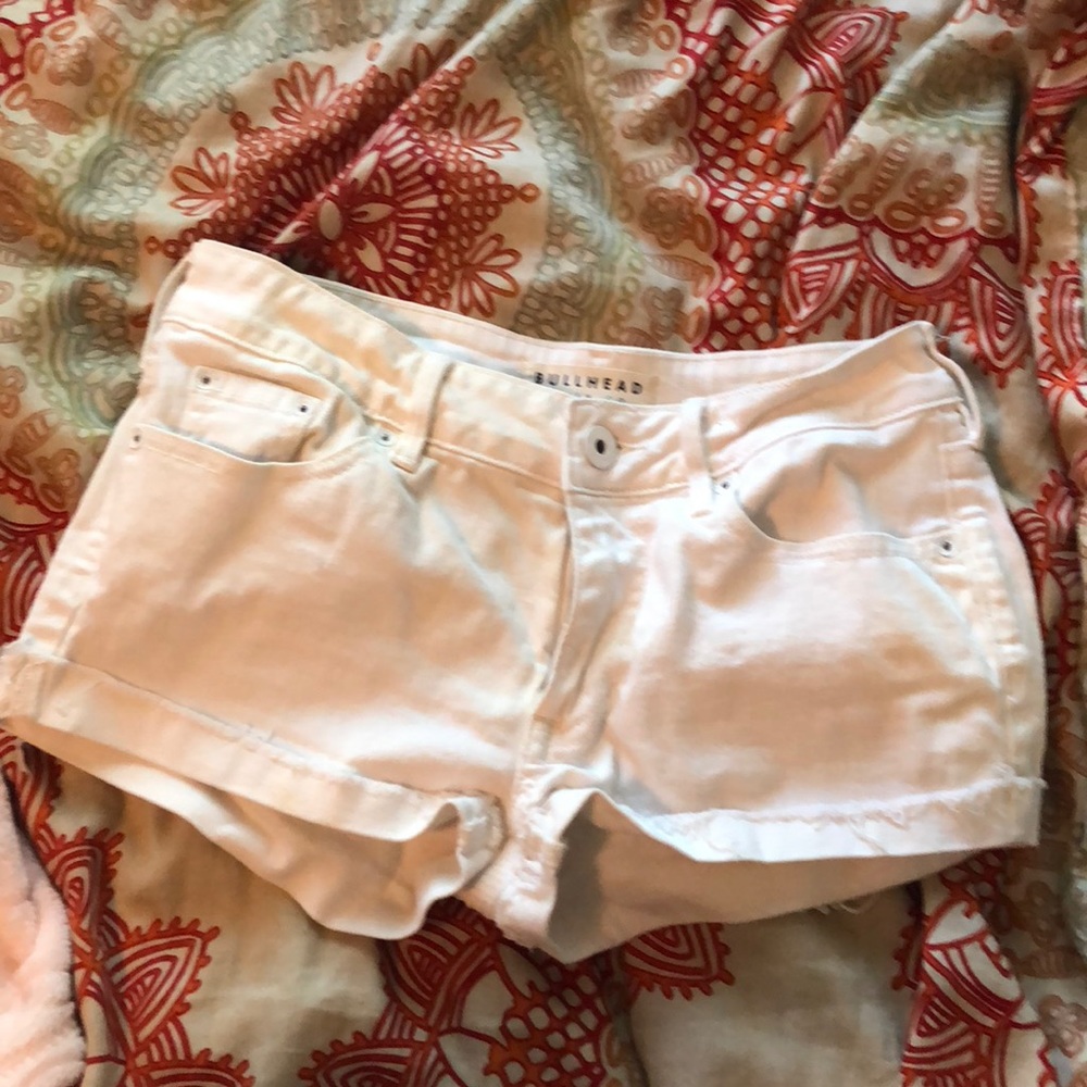 White shorts